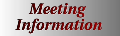 Title: Meeting Information