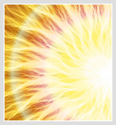 Illustration of sun's rays